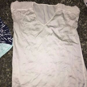 Satin express womens dress shirt